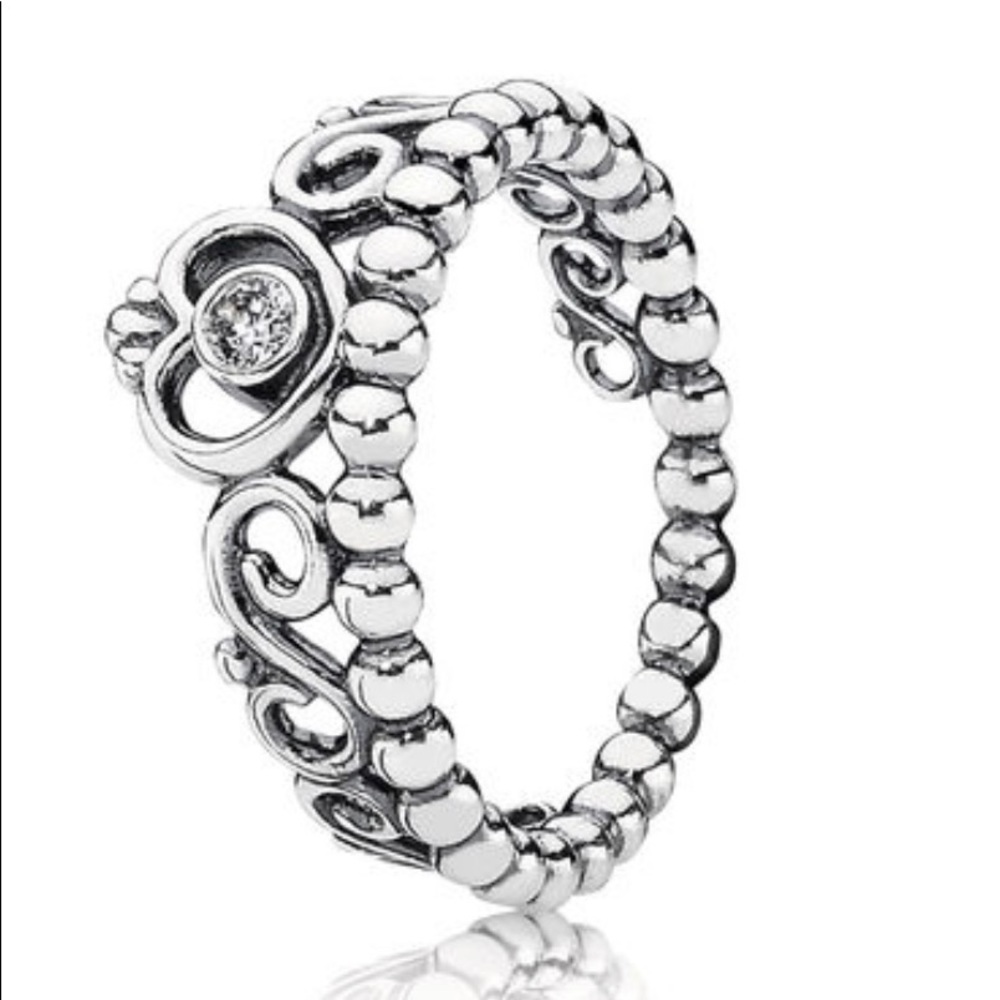 pandora my princess stackable, sterling silver